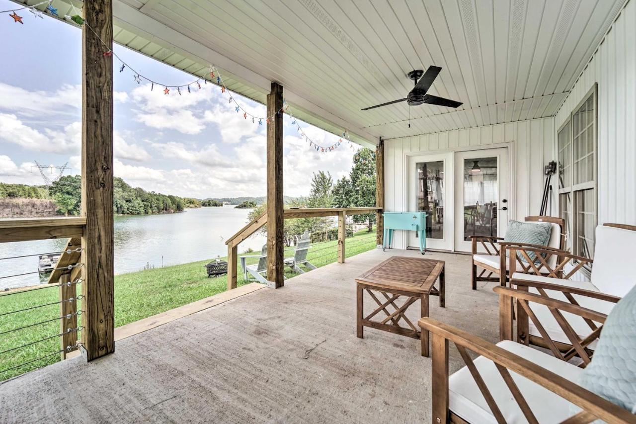 Cherokee Lake Home With Private Dock And Patio! Bean Station ภายนอก รูปภาพ